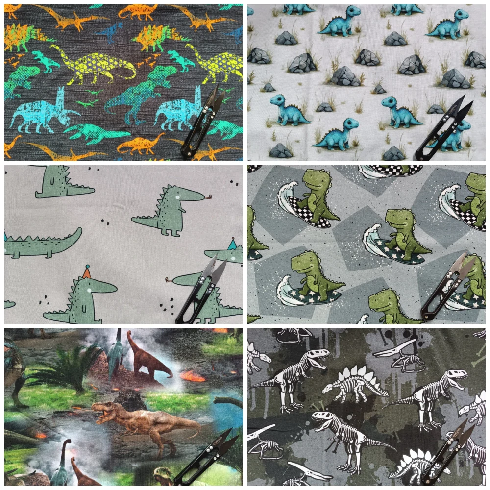 Dětské vzory - dopravní prostředky, dinosauři, vesmír, robot, minecraft