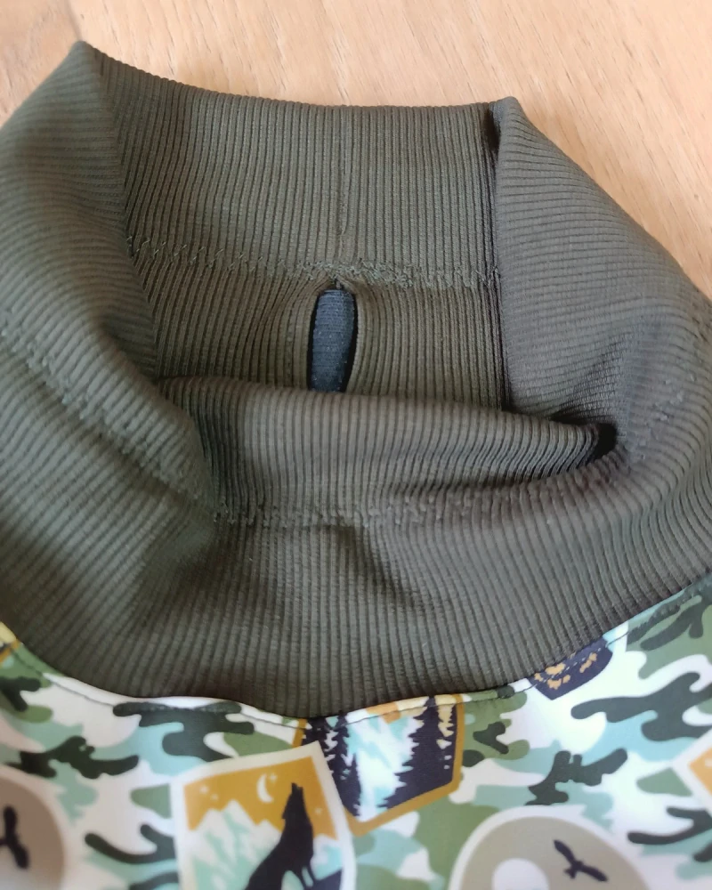 Rostoucí softshellové kalhoty "Táborová výprava" + Khaki softshell