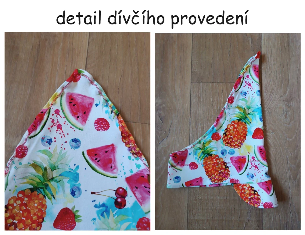 Dětský šátek s kšiltem "Rozkvetlá louka"